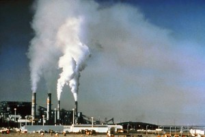 Industrielle Luftverschmutzung