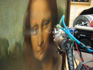 Röntgenuntersuchung an der Mona Lisa