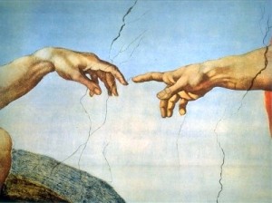 Die Erschaffung Adams von Michelangelo Buonarroti 