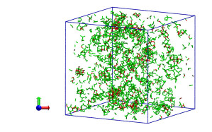 Simulierte Eiskristalle - Berechnungen zeigen Strukturen der Wassermoleküle