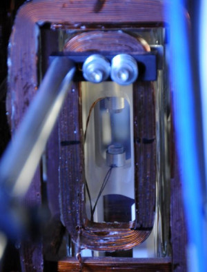 Neuer Laser: Blick in die Falle für eine Million Rubidium-Atome