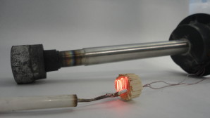 Thermoakustischer Sensor: In dieser Stahlröhre wird Hitze in Schallwellen umgewandelt