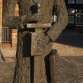 Widukind-Statue in Nienburg