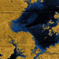 Radaraufnahmen der Cassini-Mission zeigen Flüsse auf dem Nordpol Titans, die in Seen münden.
