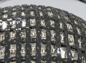 Gummi-Matrix mit über 700 Transistoren