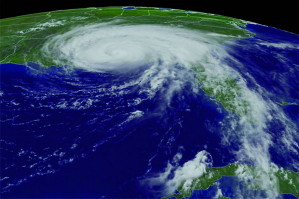 Hurrikan Dennis tobte 2005 über der Karibik