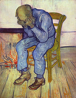 Vincent van Gogh (1853–1890) - Trauernder alter Mann