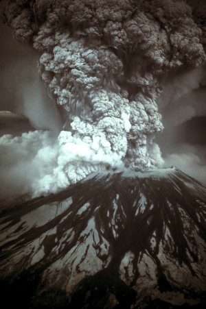 Ausbruch des Vulkans Mount St. Helens am 18. Mai 1980