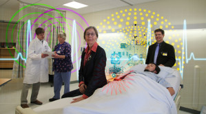 Lärm im Krankenhaus kann den Schlaf empfindlich stören, haben Orfeu Buxton (rechts im Bild) und seine Kollegen bestätigt.