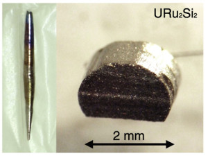 Seltsamer Kristall: Uranrutheniumsilizid zeigt einen bisher unerklärbaren Phasenübergang
