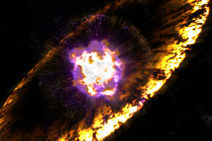 Die expandierenden Gashüllen explodierter Sterne sind sehr effiziente kosmische Teilchenbeschleuniger.