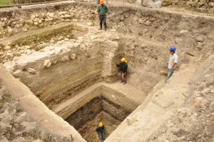 Ausgrabungen in Ceibal, Guatemala