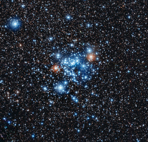 Der offene Sternhaufen NGC 3766 im Sternbild Zentaur beherbergt 36 Sterne einer bislang unbekannten Klasse, deren Helligkeit sich periodisch verändert.