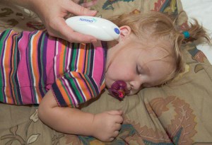 Oft ist nicht ersichtlich, warum kleine Kinder Fieber haben.