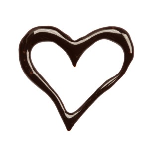 Schokolade ist gut fürs Herz.