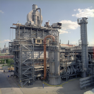 Haber-Bosch-Verfahren: Ammoniakfabrik des Chemiekonzerns BASF