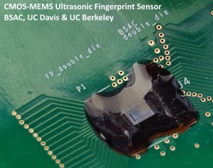 Prototyp eines Ultraschall-Scanners, um Fingerabdrücke dreidimensional aufzuzeichnen