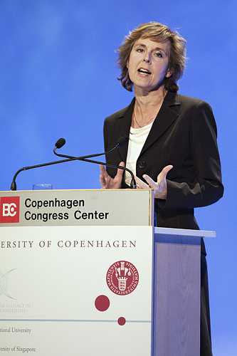 Connie Hedegaard, dänische Ministerin für Klima und Energie 
