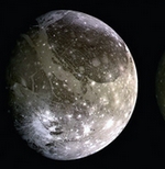 Ganymed (links) und Kallisto (rechts) 