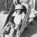 1961 testeten Forscher die Wirkung der Raumfahrt auf Lebewesen noch mit Tieren, wie hier mit Ham, dem Schimpansen. Jetzt erkunden sie die psychischen Wirkungen von Raumflügen durch Rückgriff auf Interviews mit Veteranen und auf historische Entdecker-Tagebücher