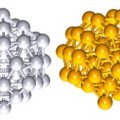 Die unterschiedlichen Strukturen von Silber (l.)- und Goldclustern (r.) berechneten Fraunhofer-Forscher