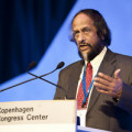 IPCC-Chef Rajendra K Pachauri auf der Klimatagung in Kopenhagen
