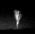 Seltenes Fotozeugnis: ein gigantischer Jet zuckt zwischen Gewitterwolke und Ionosphäre