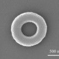 Wie ein Donut schaut die Ringstruktur aus, die Forscher mit einer Ferrofluid-Maske belichtet haben