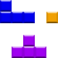 Die Bausteine des Computerspiel-Klassikers Tetris gilt es möglichst geschickt aufeinander zu platzieren
