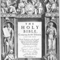 Cover der Erstausgabe der King-James Bibel von 1611