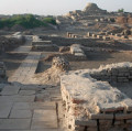 Blick auf die Ruinen von Mohenjo-daro