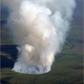 Brennende Tundra in Alaska