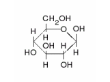Strukturformel der beta-D-Glukose