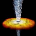 Gammastrahlen-Jet aus einem Schwarzen Loch