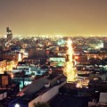 Mexiko-Stadt bei Nacht