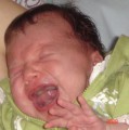 Weinendes Baby