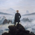 „Der Wanderer über dem Nebelmeer“ von Caspar David Friedrich (1818)
