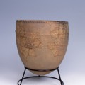 Etwa 15.000 Jahre alter Keramiktopf aus der Jomon-Kultur