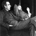 Niels Bohr im Gespräch mit Albert Einstein