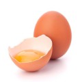 Eidotter enthält große Mengen an Cholesterin.