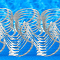 Komplexe 3D-Struktur aus filigranen Siliziumbändern