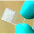 Weißer Kohlenstoff: Eindimensionale Carbin-Ketten bilden getrocknet ein weißes, polykristallines Pulver