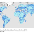 Weltkarte der Grundwasservorkommen: Je dunkler desto ergiebiger sind die Lagerstätten.
