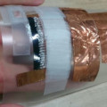 Prototyp eines flexiblen Terahertz-Scanners aus Kohlenstoff-Nanoröhrchen.