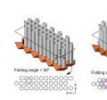 Flexible Schallschutzwand: Röhren auf einem faltbaren Origami-Fundament dämpfen je nach Anordnung Schallwellen in verschiedenen Frequenzbereichen.