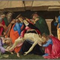 Die Beweinung Christi von Sandro Botticelli, um 1490/95.